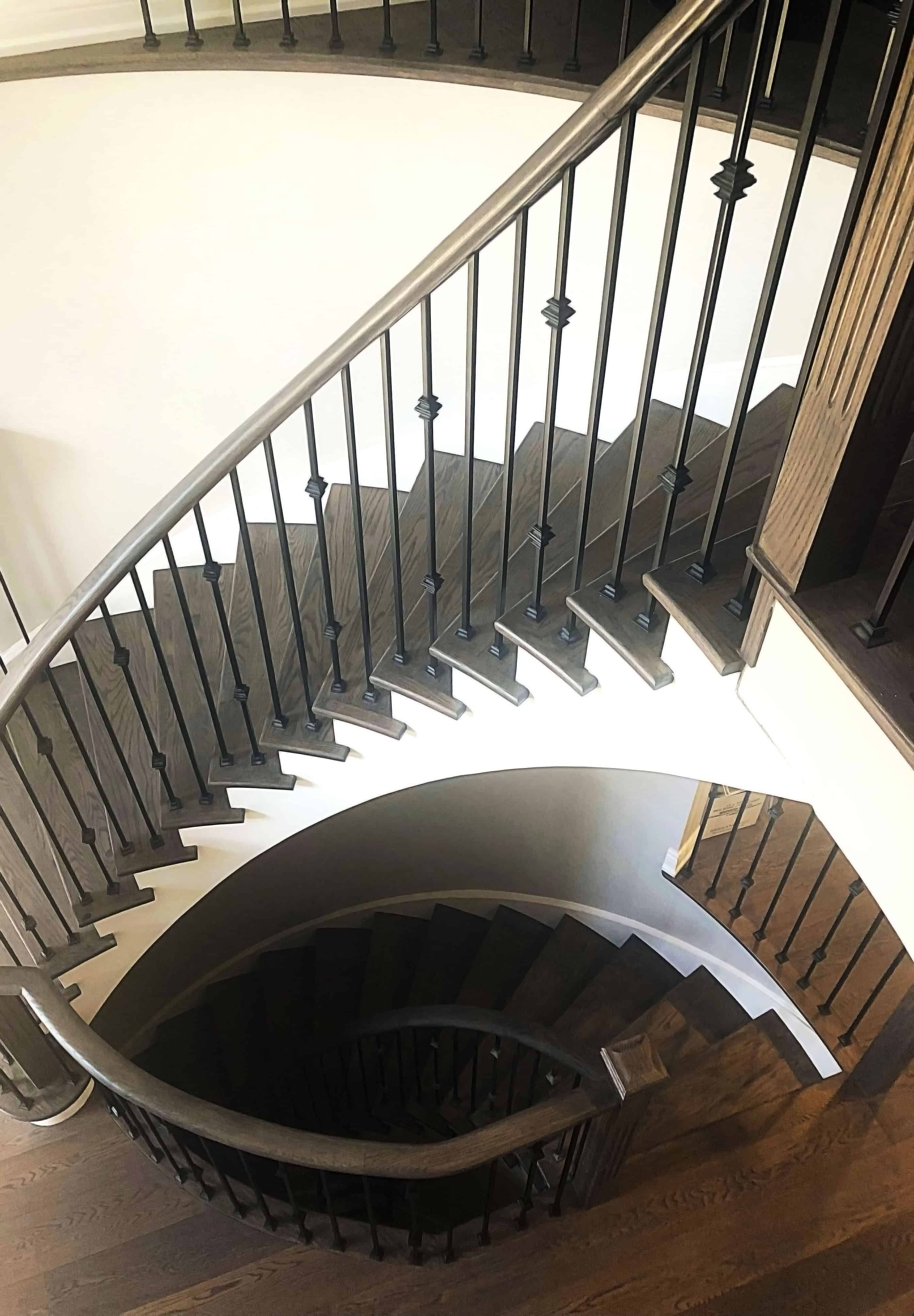 Atera Construction installs beautiful spiral staircaises for a classic feel